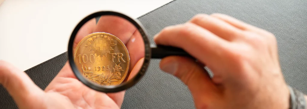 Haben Sie Münzen oder Medaillen geerbt? Das Auktionshaus Rapp schätzt Ihr Erbe gerne. Vereinbaren Sie jetzt Ihre Expertenschätzung.